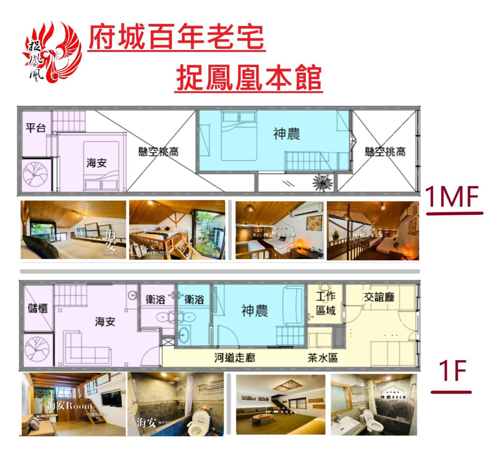 捉鳳凰 台南百年老宅包棟導覽民宿系列catchphoenix Centennial Guesthouse Exteriér fotografie